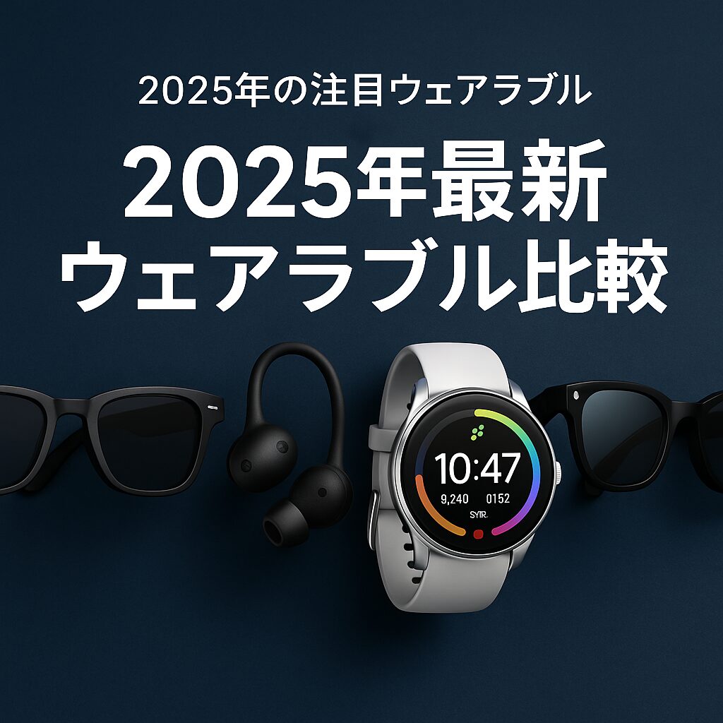 ウェアラブル機器 比較